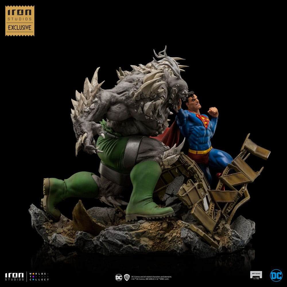 DC Comics BDS Art Scale Figur 1/10 Superman vs Doomsday EU Exclusive 30 cm Iron Studios