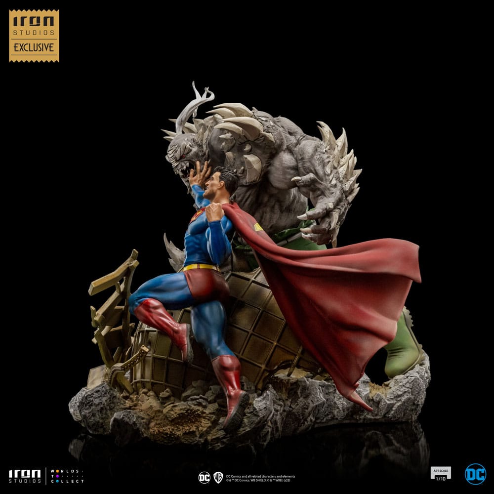 DC Comics BDS Art Scale Figur 1/10 Superman vs Doomsday EU Exclusive 30 cm Iron Studios