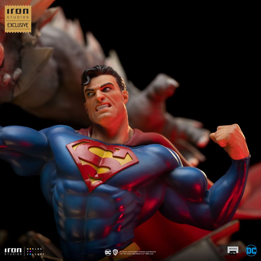 DC Comics BDS Art Scale Figur 1/10 Superman vs Doomsday EU Exclusive 30 cm Iron Studios