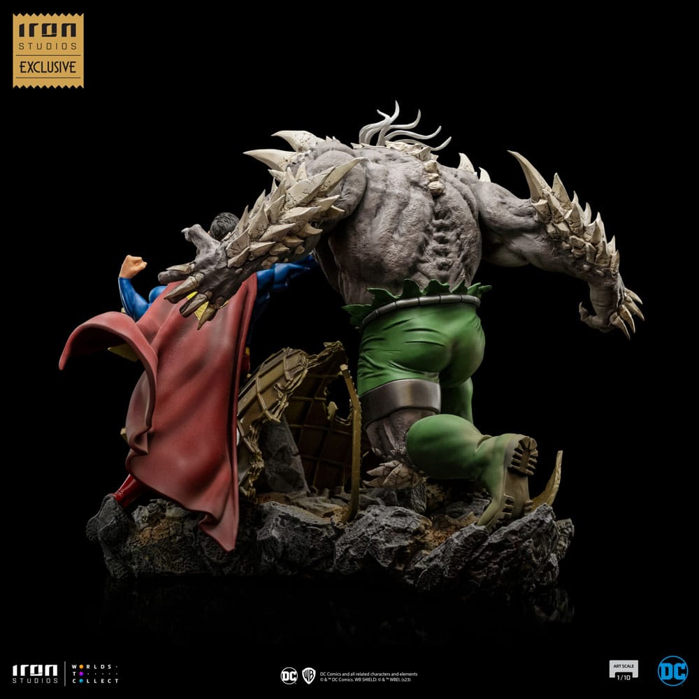 DC Comics BDS Art Scale Figur 1/10 Superman vs Doomsday EU Exclusive 30 cm Iron Studios