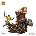 Marvel BDS Art Scale Statue 1/10 Wolverine vs Juggernaut EU Exclusive 30 cm Iron Studios