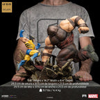 Marvel BDS Art Scale Statue 1/10 Wolverine vs Juggernaut EU Exclusive 30 cm Iron Studios