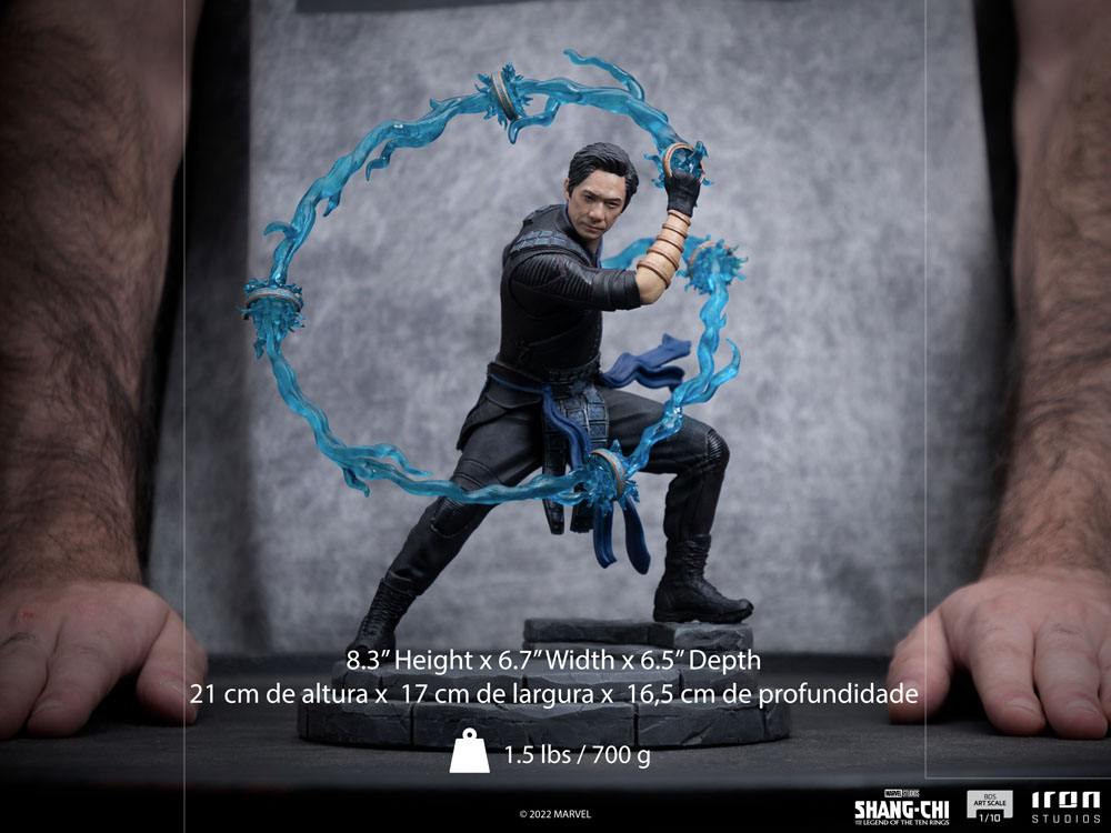 Shang-Chi och Legenden om de Tio Ringarna BDS Art Scale Figur 1/10 Wenwu 21 cm