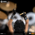 Kiss Art Scale Statue 1/10 Peter Criss Limited Edition 22 cm Iron Studios