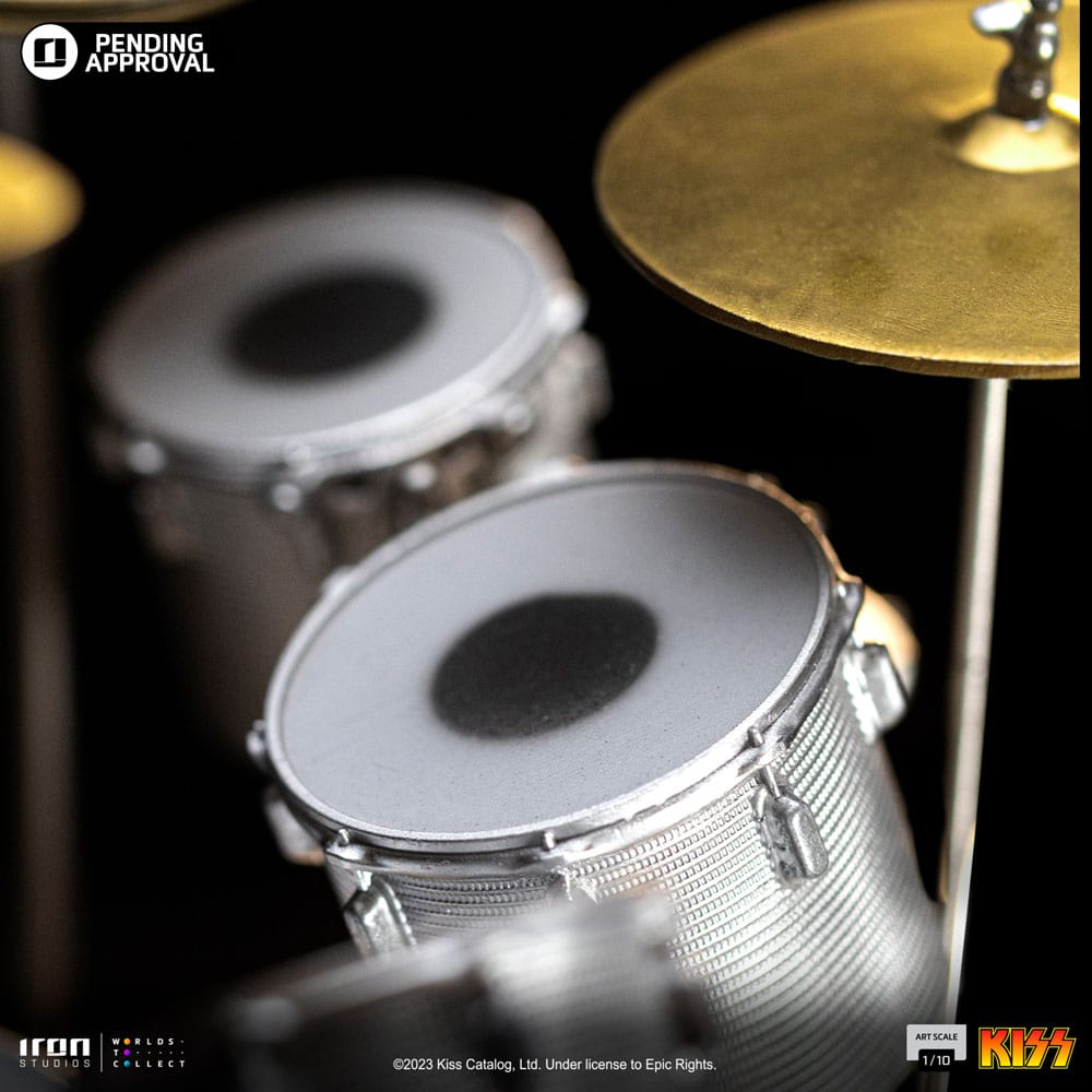 Kiss Art Scale Statue 1/10 Peter Criss Limited Edition 22 cm Iron Studios