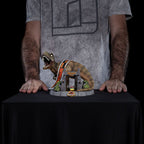 T-Rex Illusion Deluxe PVC Figur från Jurassic Park - MiniCo Iron Studios