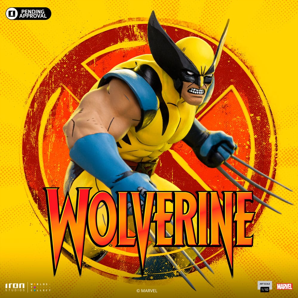 Marvel Art Scale Figur 1/10 X-Men´97 Wolverine 15 cm Iron Studios