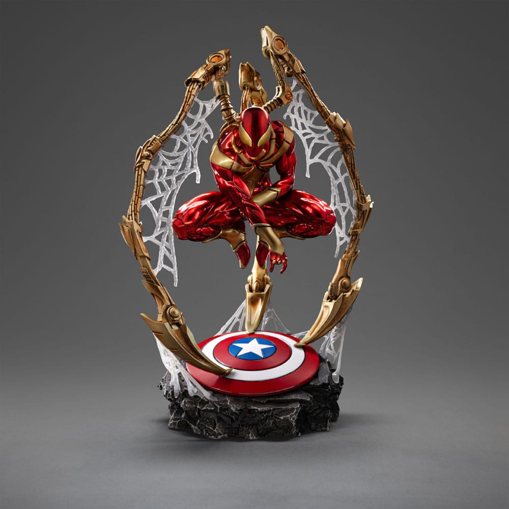 Marvel Art Scale Deluxe Statue 1/10 Spider-man Iron Armor Comics (CCXP Exclusive 2024) 24 cm Iron Studios