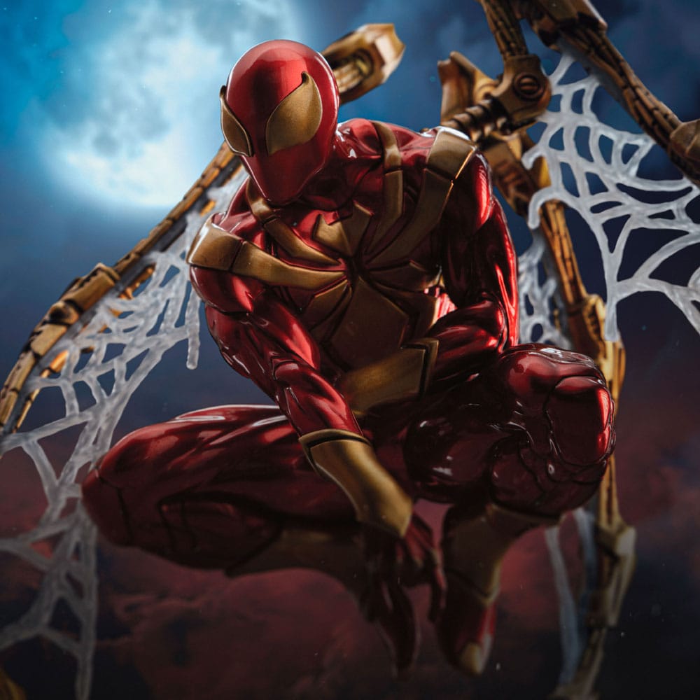 Marvel Art Scale Deluxe Statue 1/10 Spider-man Iron Armor Comics (CCXP Exclusive 2024) 24 cm Iron Studios