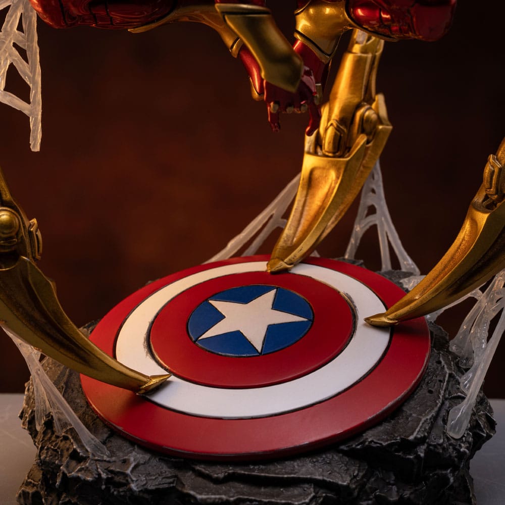Marvel Art Scale Deluxe Statue 1/10 Spider-man Iron Armor Comics (CCXP Exclusive 2024) 24 cm Iron Studios