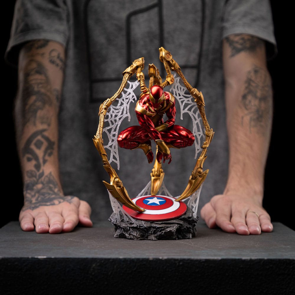 Marvel Art Scale Deluxe Statue 1/10 Spider-man Iron Armor Comics (CCXP Exclusive 2024) 24 cm Iron Studios