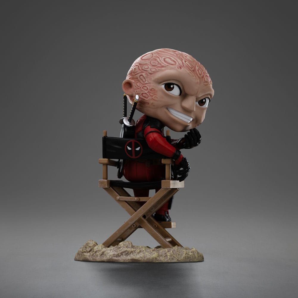 Deadpool & Wolverine Mini Co. PVC Figur – Deadpool utan mask 13 cm Iron Studios