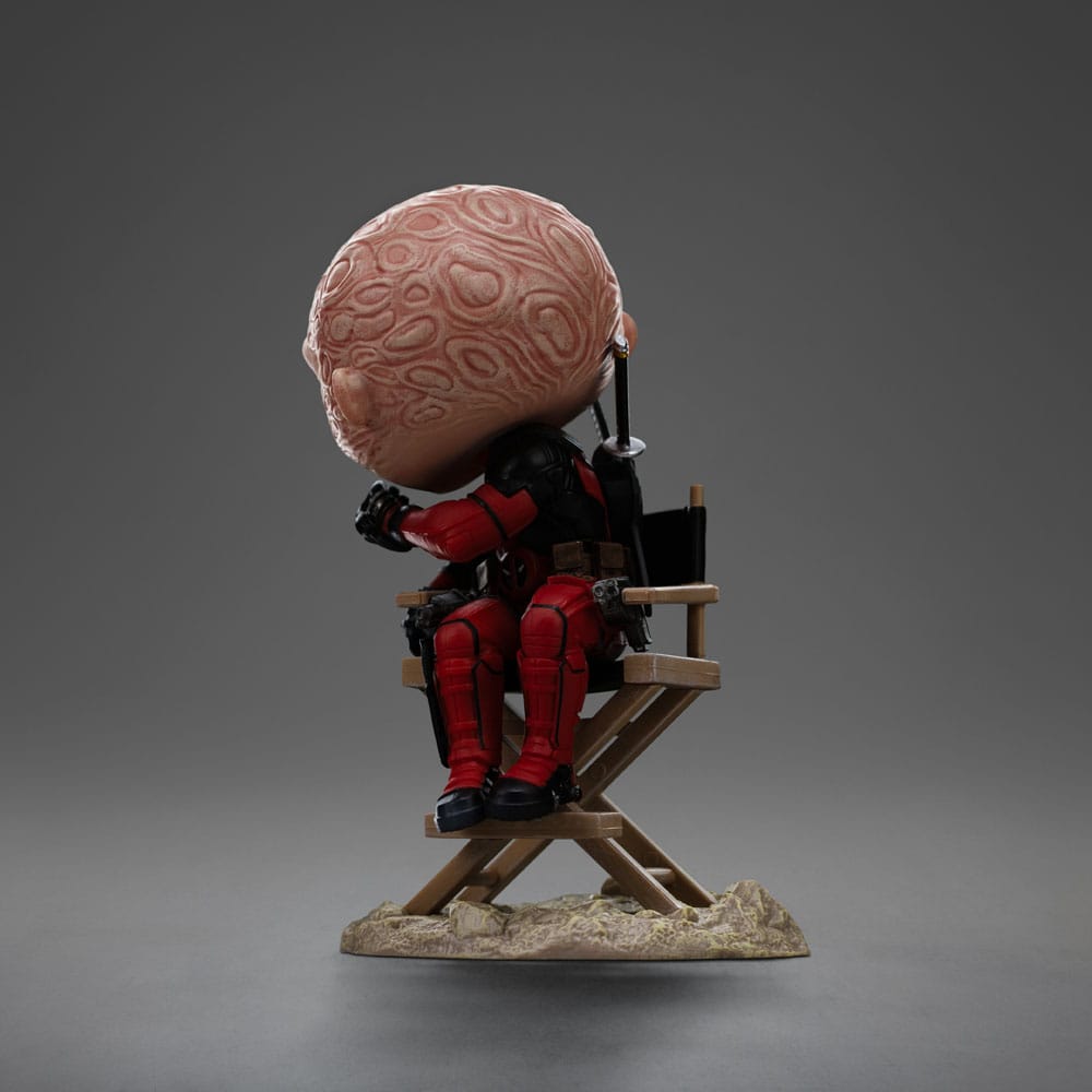 Deadpool & Wolverine Mini Co. PVC Figur – Deadpool utan mask 13 cm Iron Studios