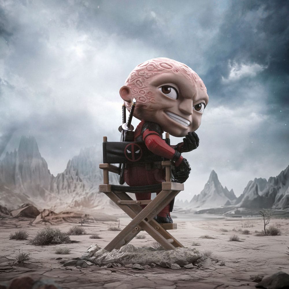 Deadpool & Wolverine Mini Co. PVC Figur – Deadpool utan mask 13 cm Iron Studios