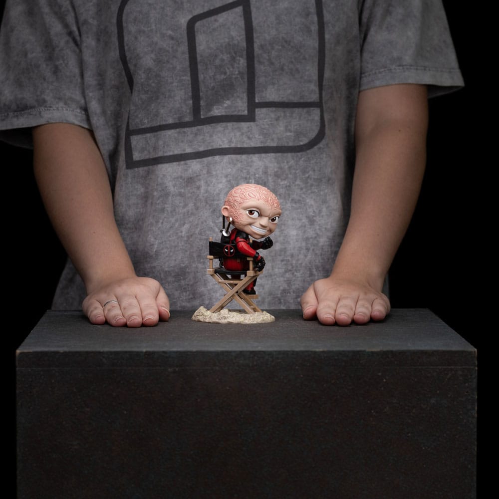 Deadpool & Wolverine Mini Co. PVC Figur – Deadpool utan mask 13 cm Iron Studios