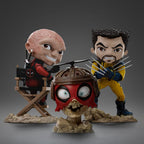 Deadpool & Wolverine Mini Co. PVC Figur – Deadpool utan mask 13 cm Iron Studios