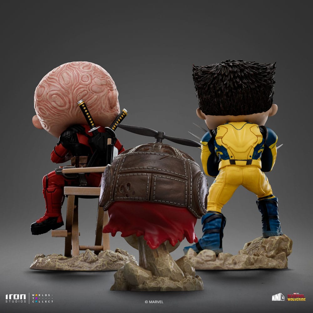Deadpool & Wolverine Mini Co. PVC Figur - Unmasked 14 cm Iron Studios