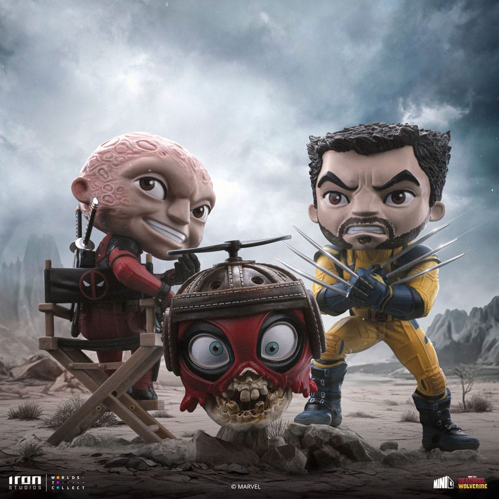 Deadpool & Wolverine Mini Co. PVC Figur - Unmasked 14 cm Iron Studios