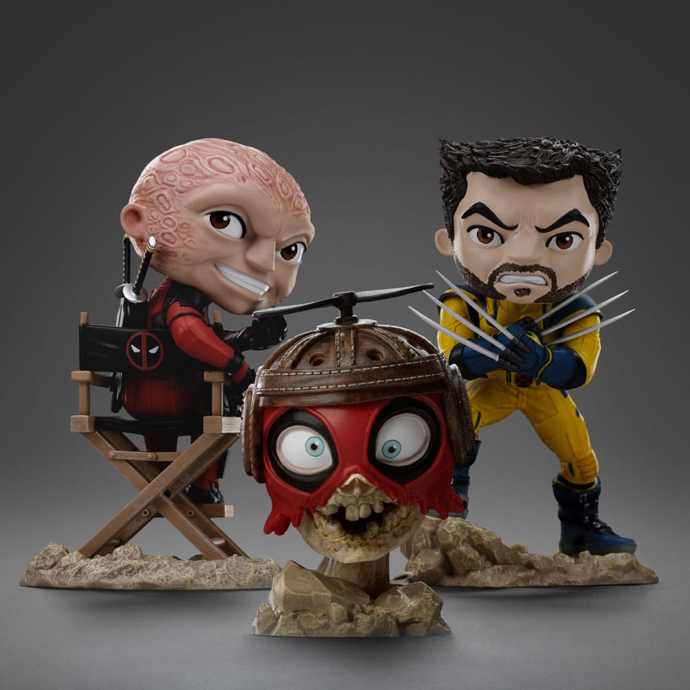 Deadpool & Wolverine Mini Co. PVC Figur - Unmasked 14 cm Iron Studios