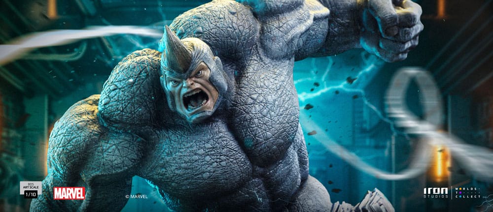 Marvel BDS Art Scale Statue 1/10 Rhino 26 cm Iron Studios