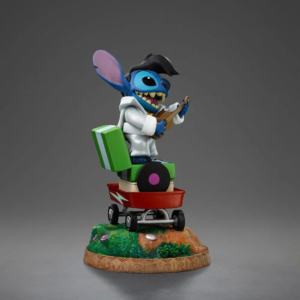 Lilo & Stitch Art Scale Figur 1/10 Stitch King of Rock 17 cm Iron Studios