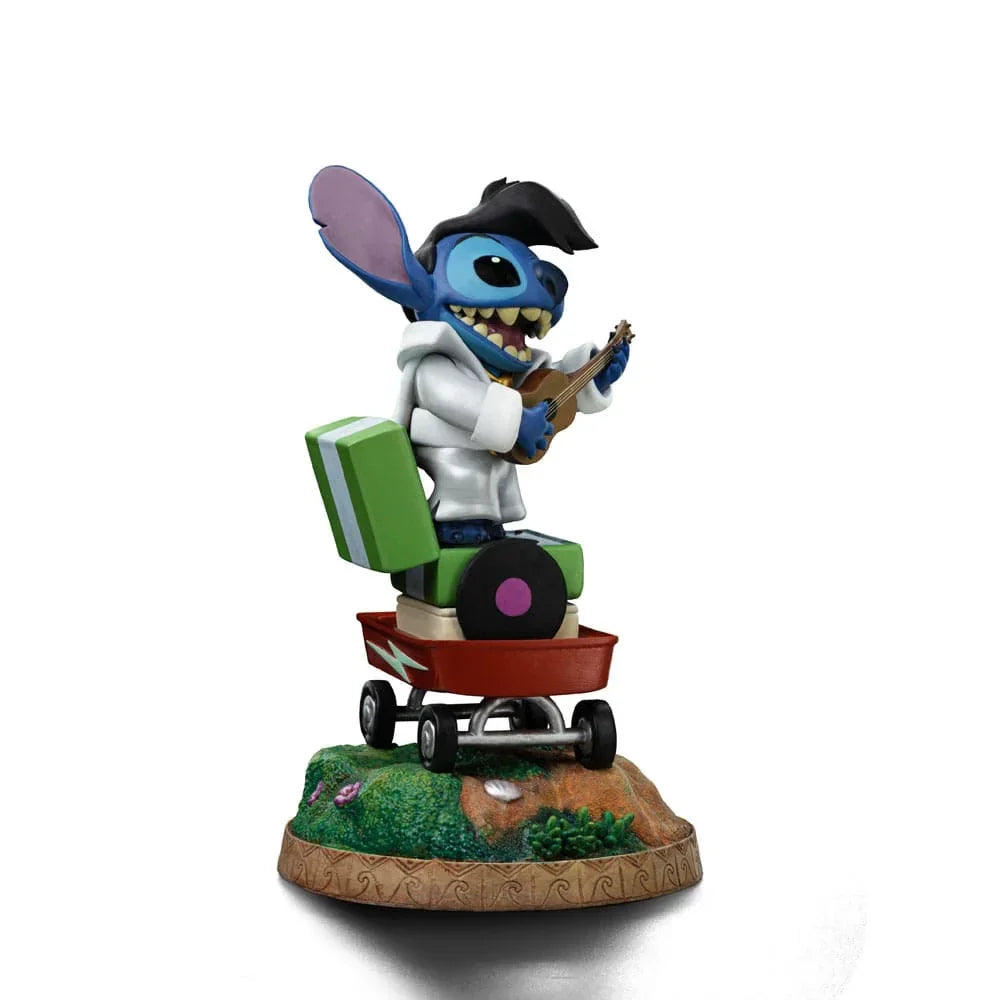 Lilo & Stitch Art Scale Figur 1/10 Stitch King of Rock 17 cm Iron Studios