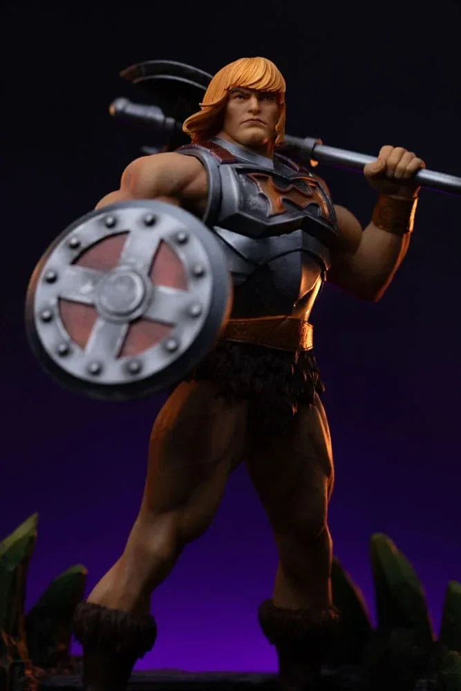 Masters of the Universe Art Scale Figur 1/10 He-Man Battle Armor Version - Exclusiv 23 cm Iron Studios