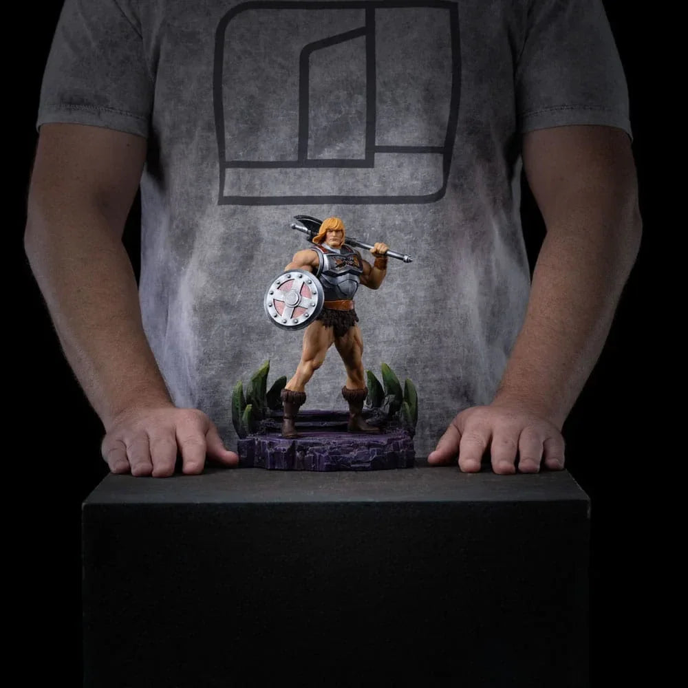 Masters of the Universe Art Scale Figur 1/10 He-Man Battle Armor Version - Exclusiv 23 cm Iron Studios