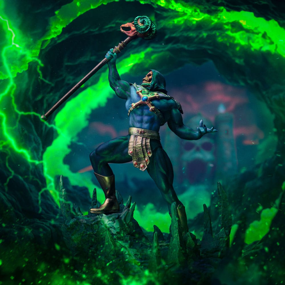 Masters of the Universe Art Scale Figur 1/10 Skeletor Disco Ver. 28 cm heo exklusiv