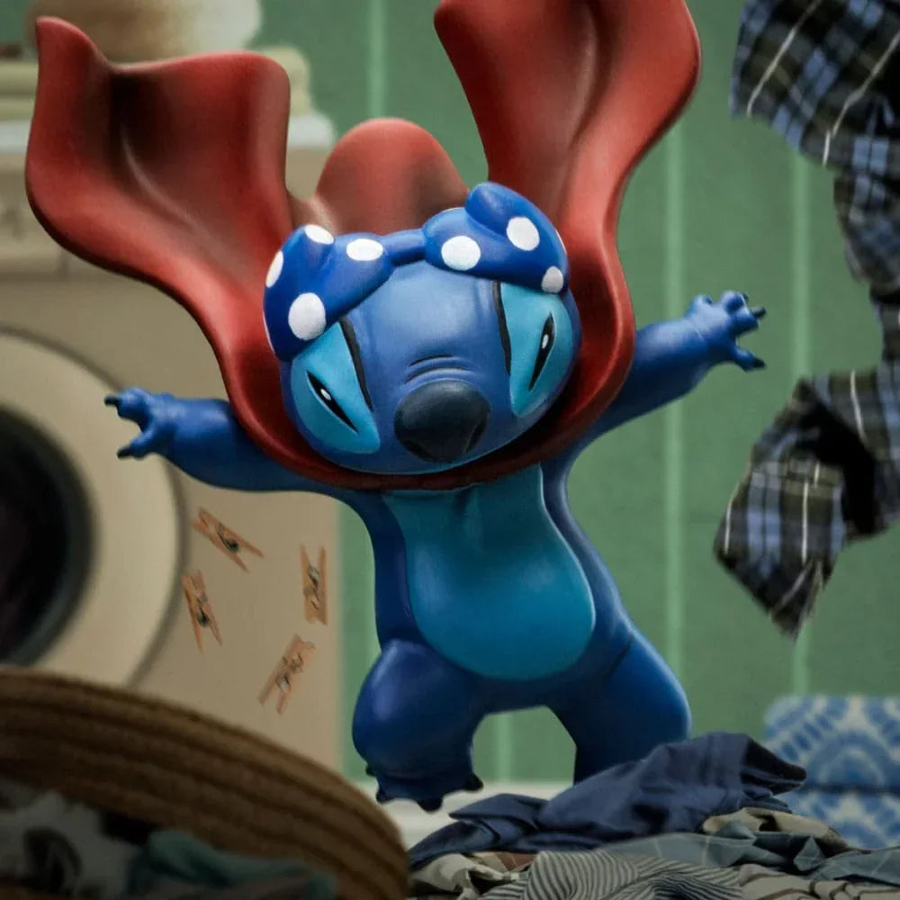 Lilo & Stitch Art Scale Figur 1/10 Stitch Laundry 19 cm Iron Studios