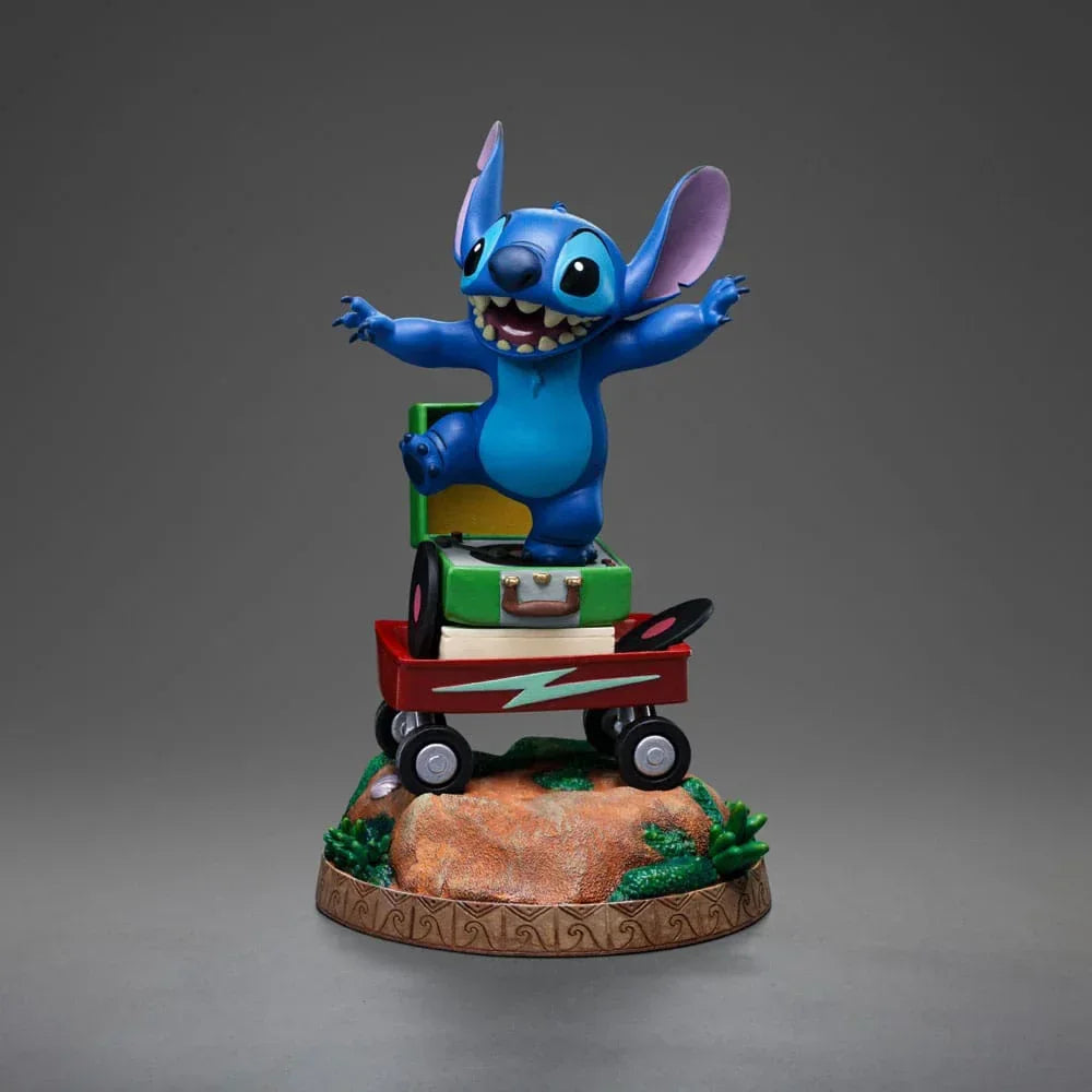 Lilo & Stitch Art Scale Figur 1/10 Stitch 17 cm - Charmer från Kauai Iron Studios