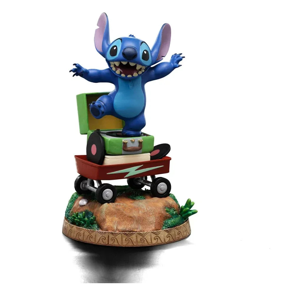 Lilo & Stitch Art Scale Figur 1/10 Stitch 17 cm - Charmer från Kauai Iron Studios
