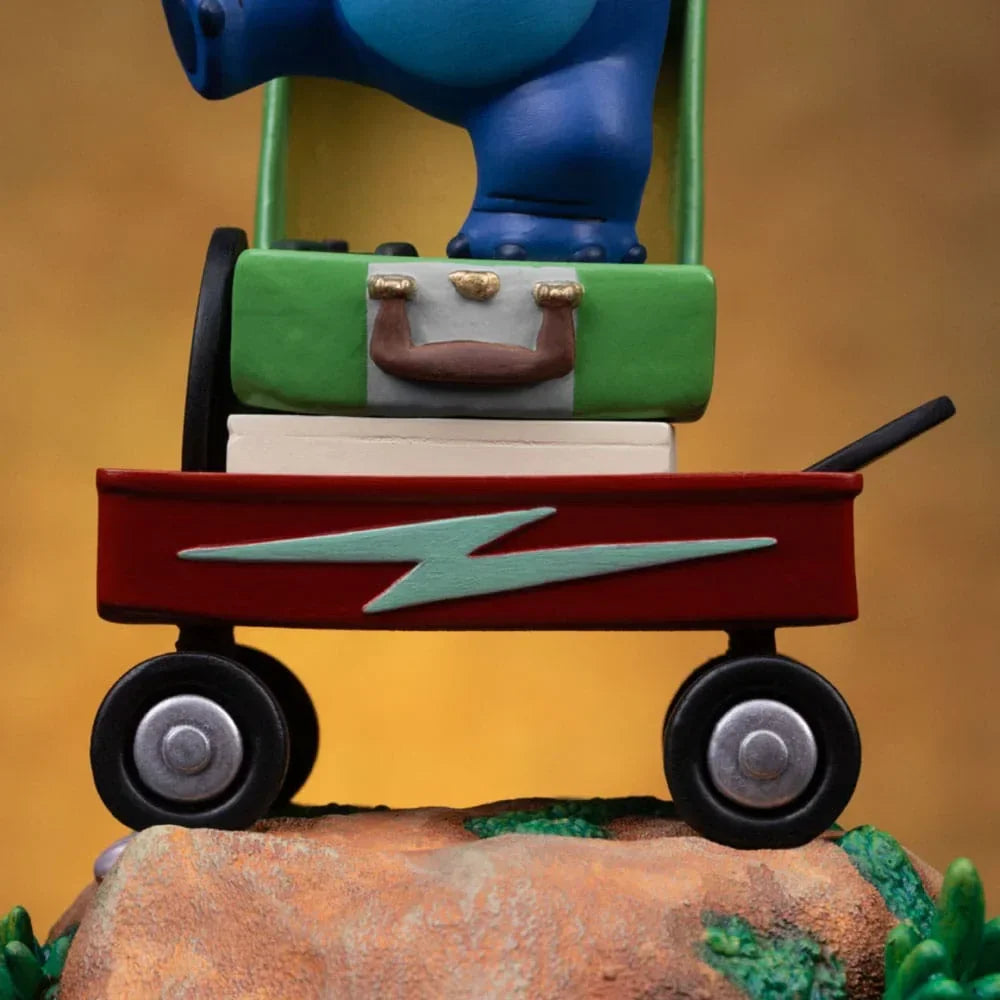 Lilo & Stitch Art Scale Figur 1/10 Stitch 17 cm - Charmer från Kauai Iron Studios
