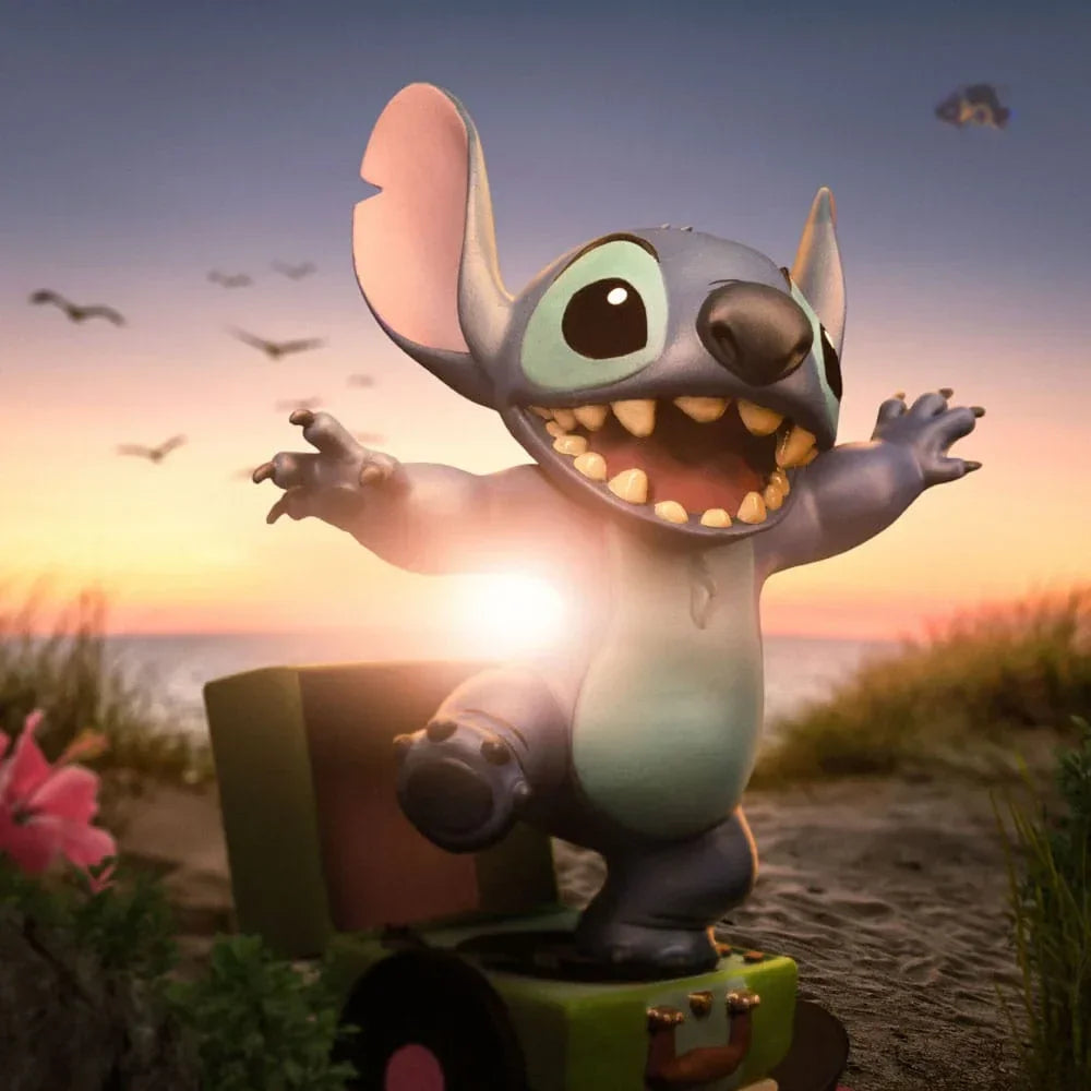 Lilo & Stitch Art Scale Figur 1/10 Stitch 17 cm - Charmer från Kauai Iron Studios