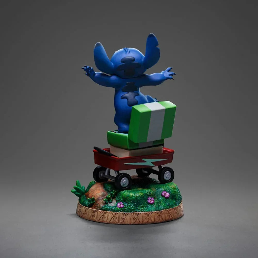 Lilo & Stitch Art Scale Figur 1/10 Stitch 17 cm - Charmer från Kauai Iron Studios