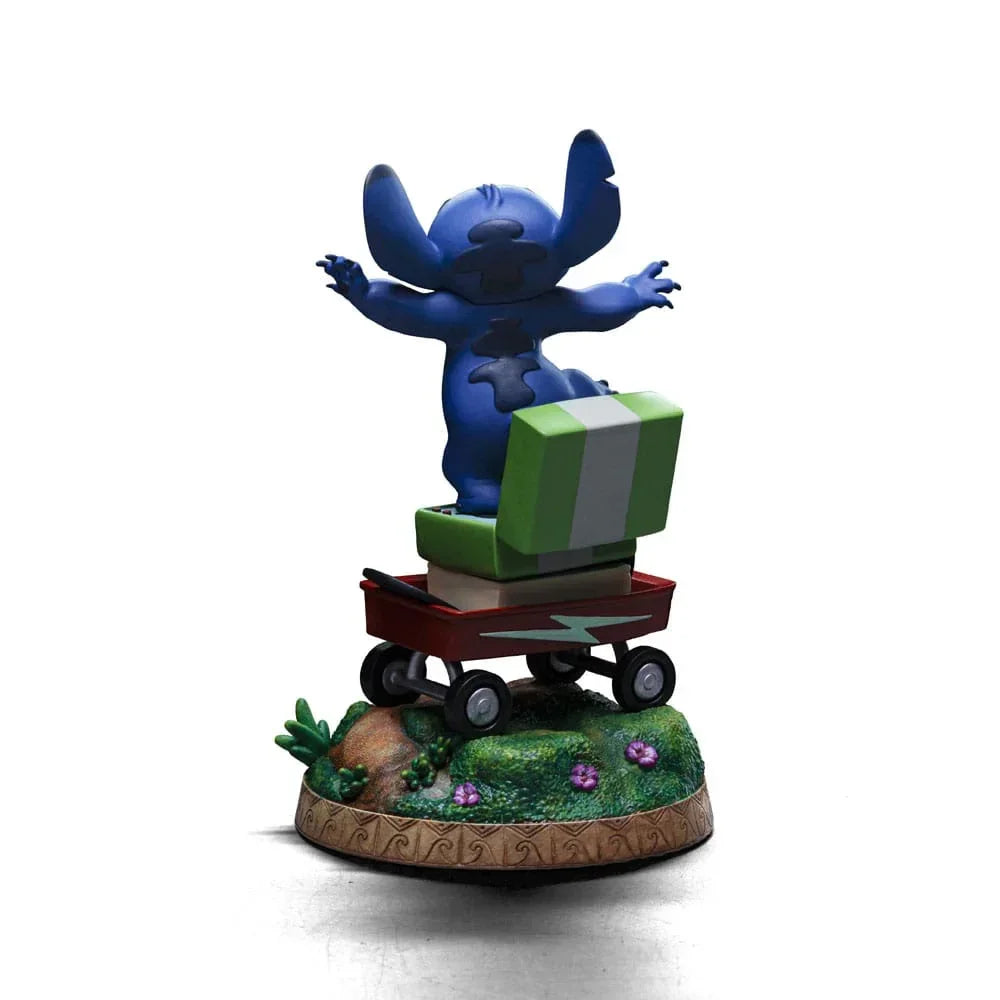 Lilo & Stitch Art Scale Figur 1/10 Stitch 17 cm - Charmer från Kauai Iron Studios