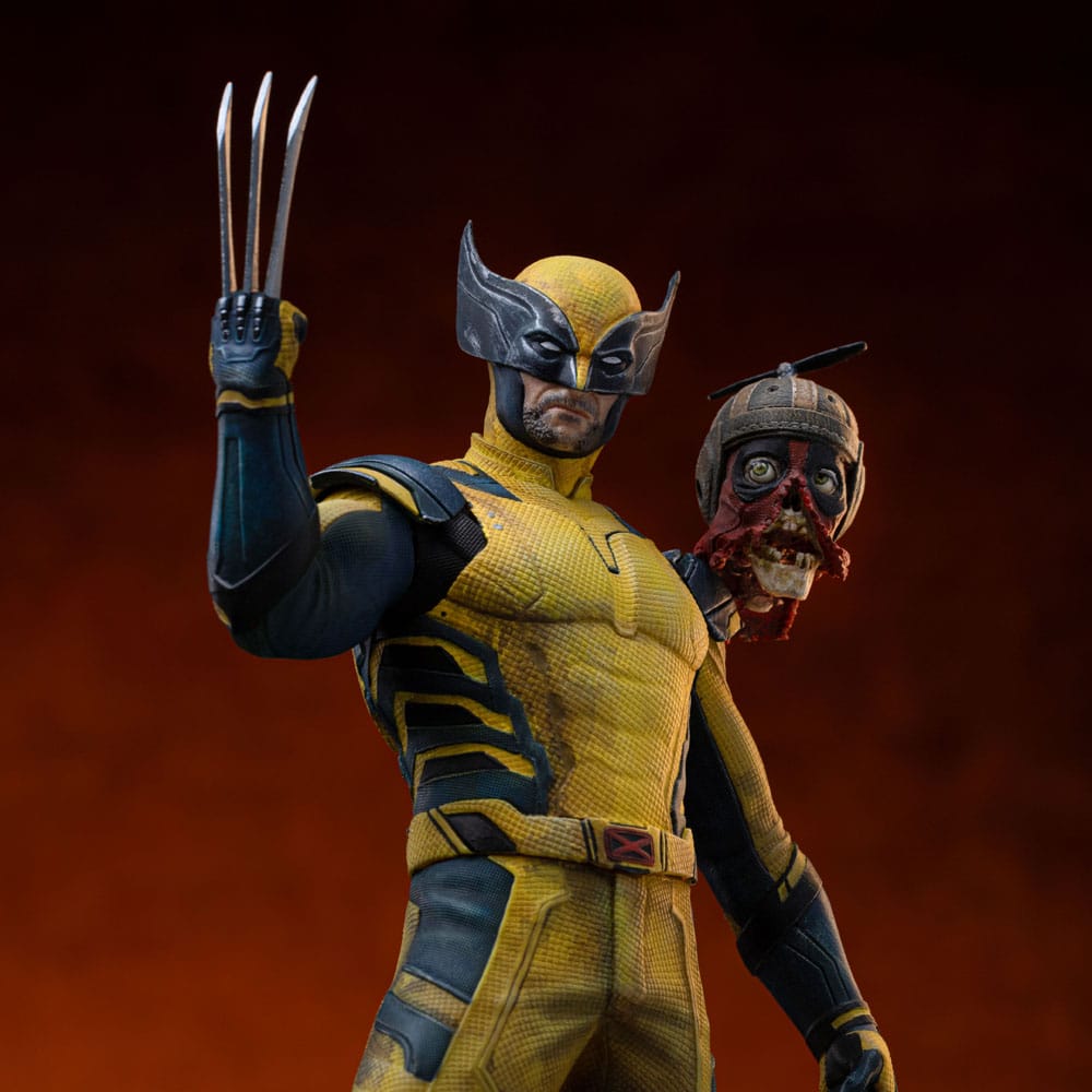 Deadpool 3 Art Scale Figur 1/10 Wolverine & Headpool 22 cm Iron Studios