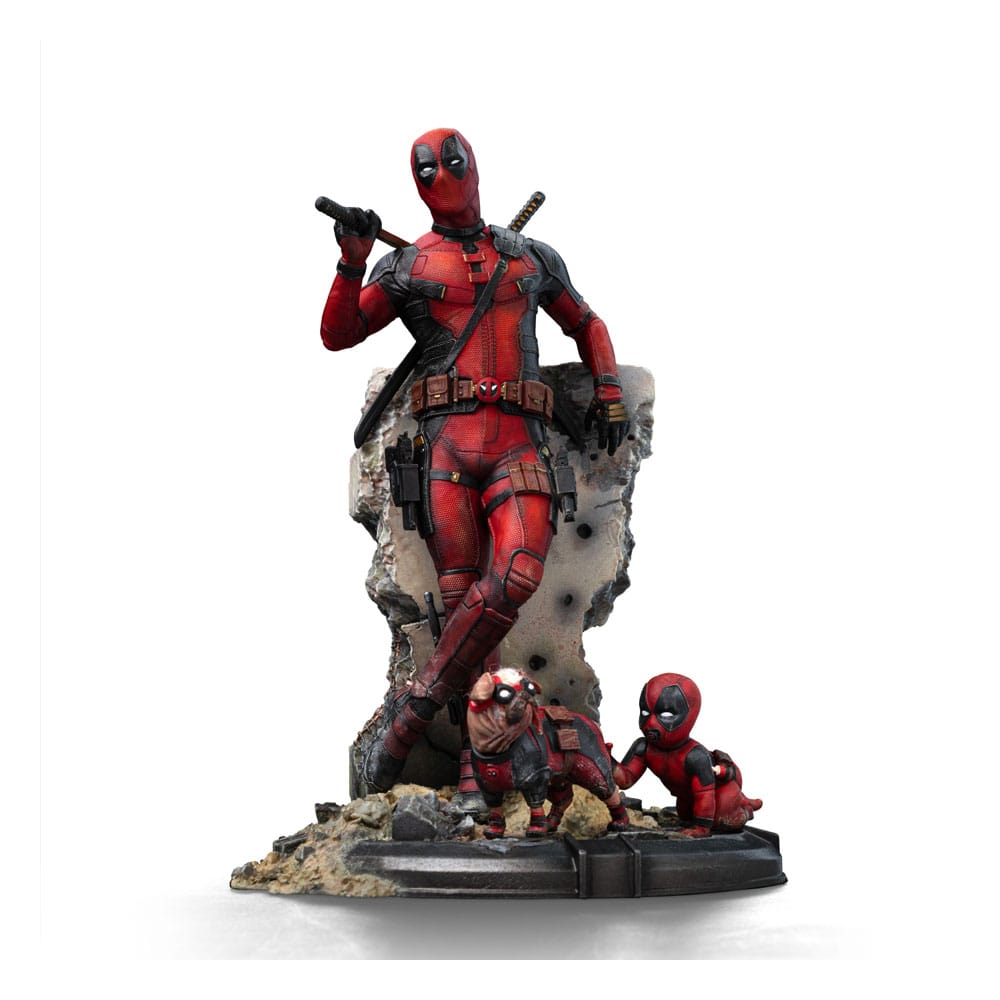 Deadpool 3 Art Scale Figur 1/10 - Deadpool 21 cm Iron Studios