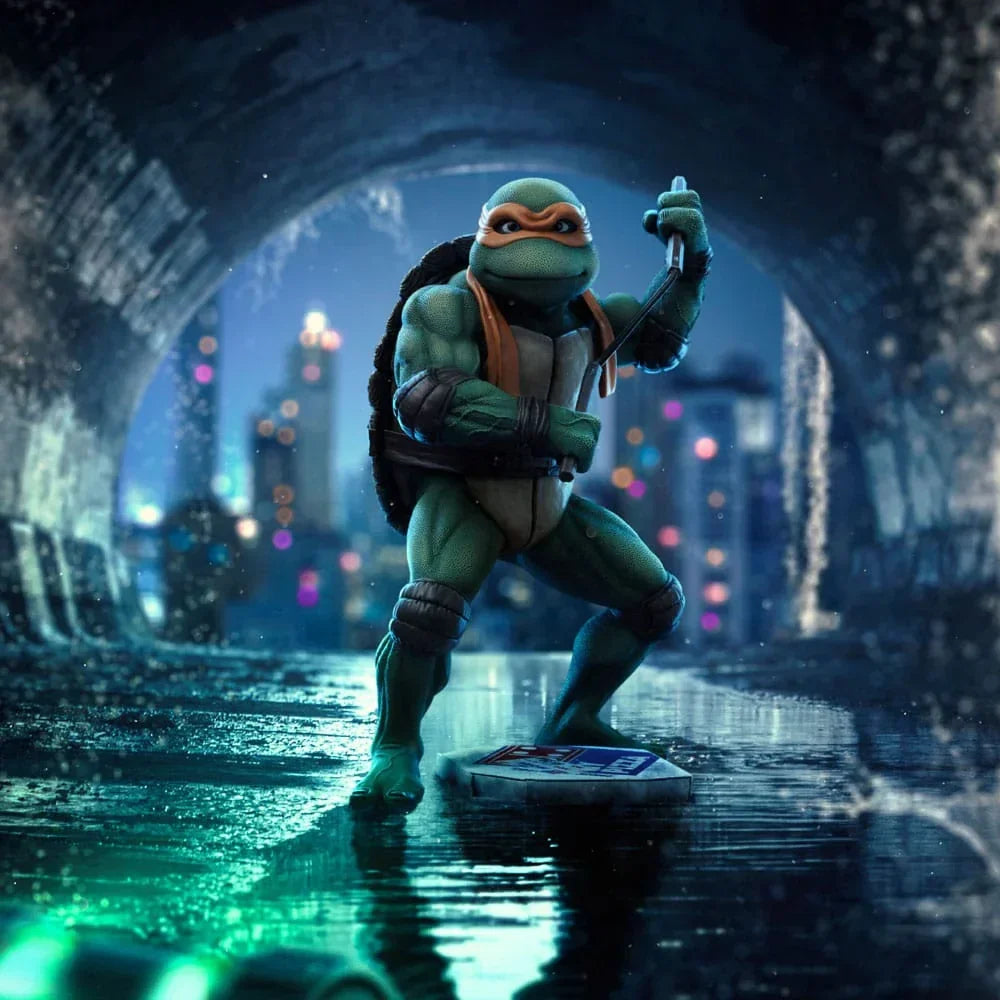 Teenage Mutant Ninja Turtles Art Scale Figur 1/10 Michelangelo 19 cm Iron Studios