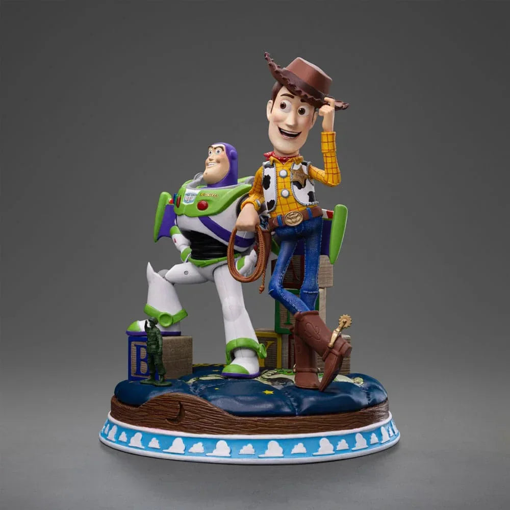 Toy Story Deluxe Art Scale Figur 1/10 Buzz & Woody 38 cm Iron Studios