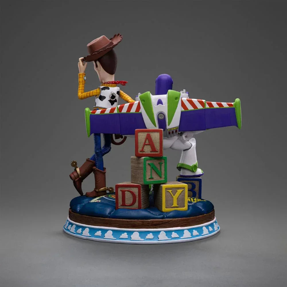 Toy Story Deluxe Art Scale Figur 1/10 Buzz & Woody 38 cm Iron Studios