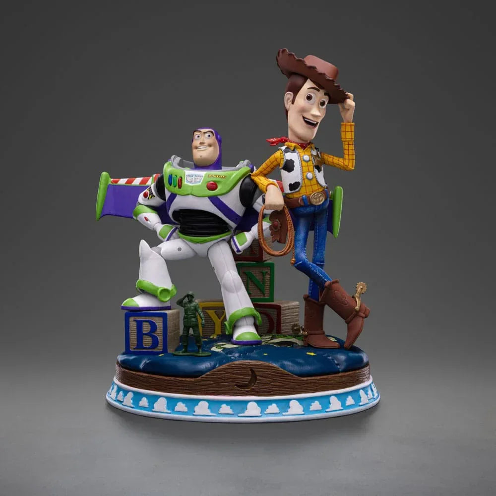 Toy Story Deluxe Art Scale Figur 1/10 Buzz & Woody 38 cm Iron Studios