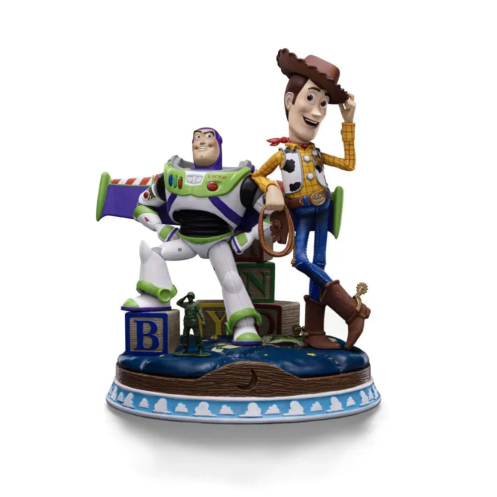 Toy Story Deluxe Art Scale Figur 1/10 Buzz & Woody 38 cm Iron Studios