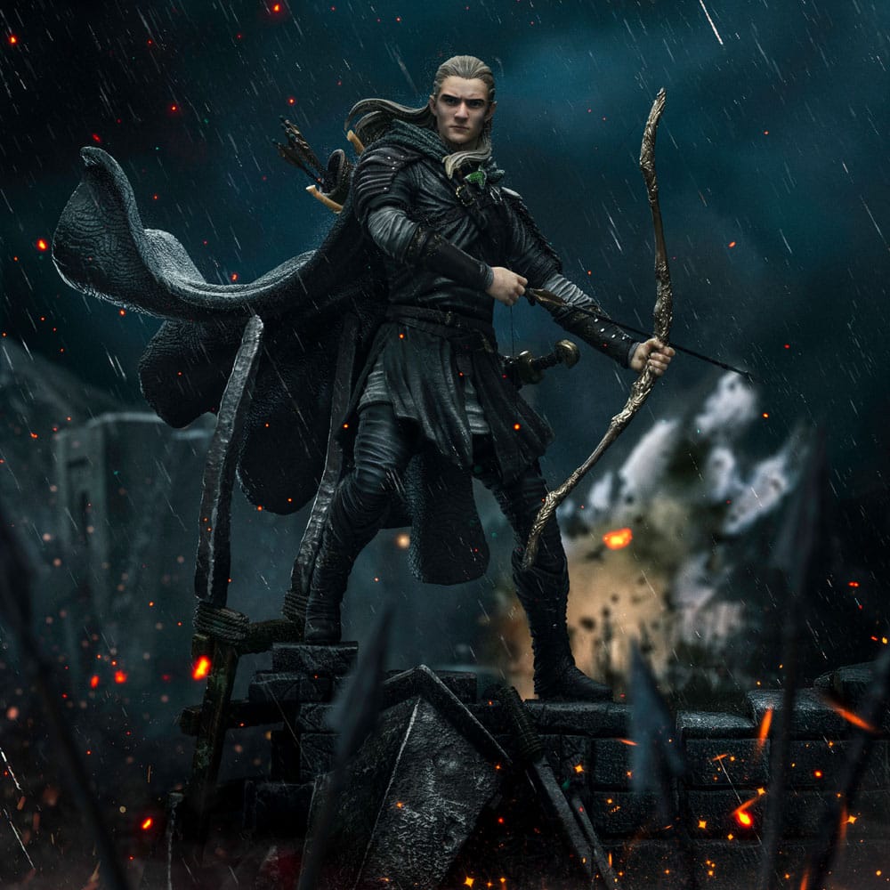 The Lord of the Rings Art Scale Figur 1/10 Legolas Unleashed 29 cm Iron Studios