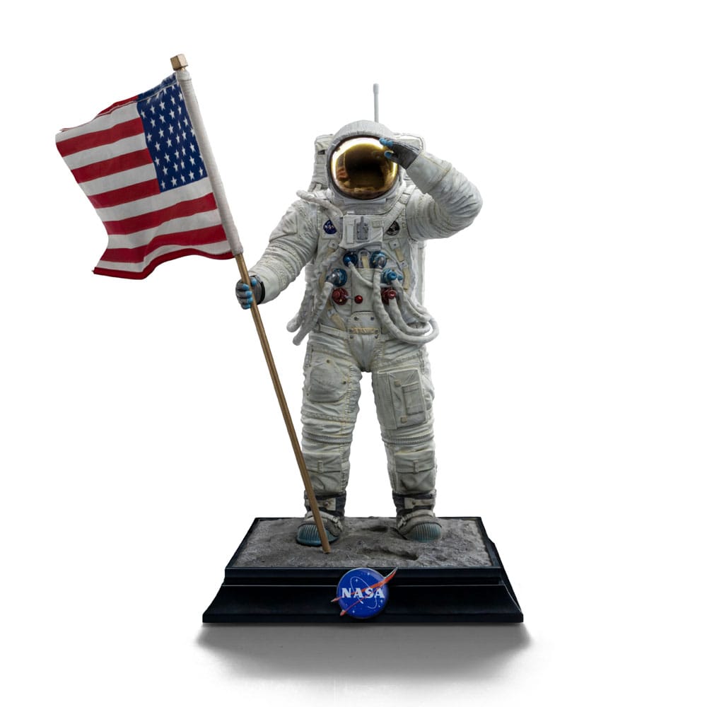 NASA Art Scale Figur 1/10 Apollo 11 Astronaut 23 cm Iron Studios