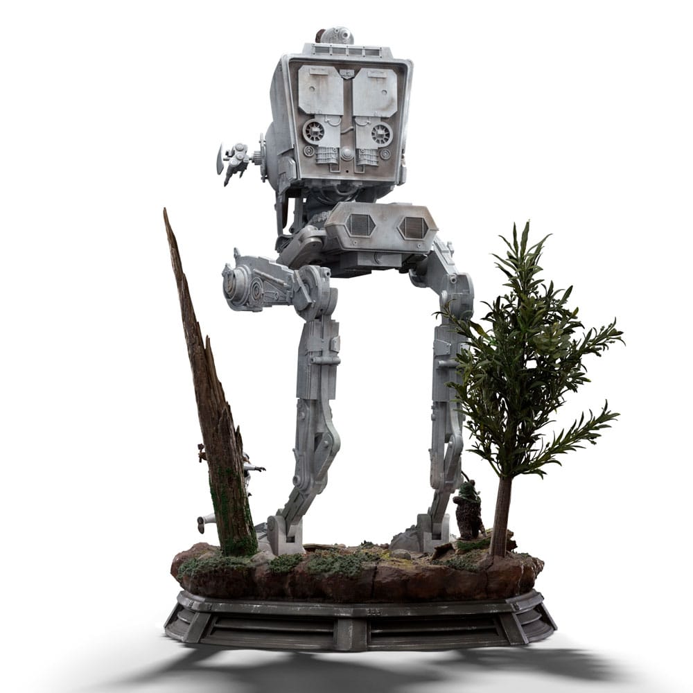 Star Wars Demi Art Scale Figur 1/20 AT-ST och Chewbacca 53 cm