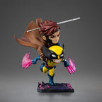 X-Men 97 Mini Co. PVC Figur Gambit och Wolverine 23 cm Iron Studios
