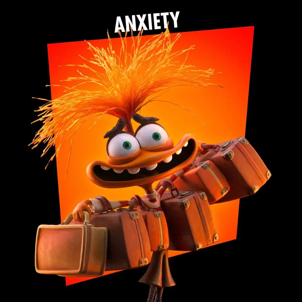 Inside Out 2 Art Scale Figur 1/10 - Anxiety 18 cm Iron Studios
