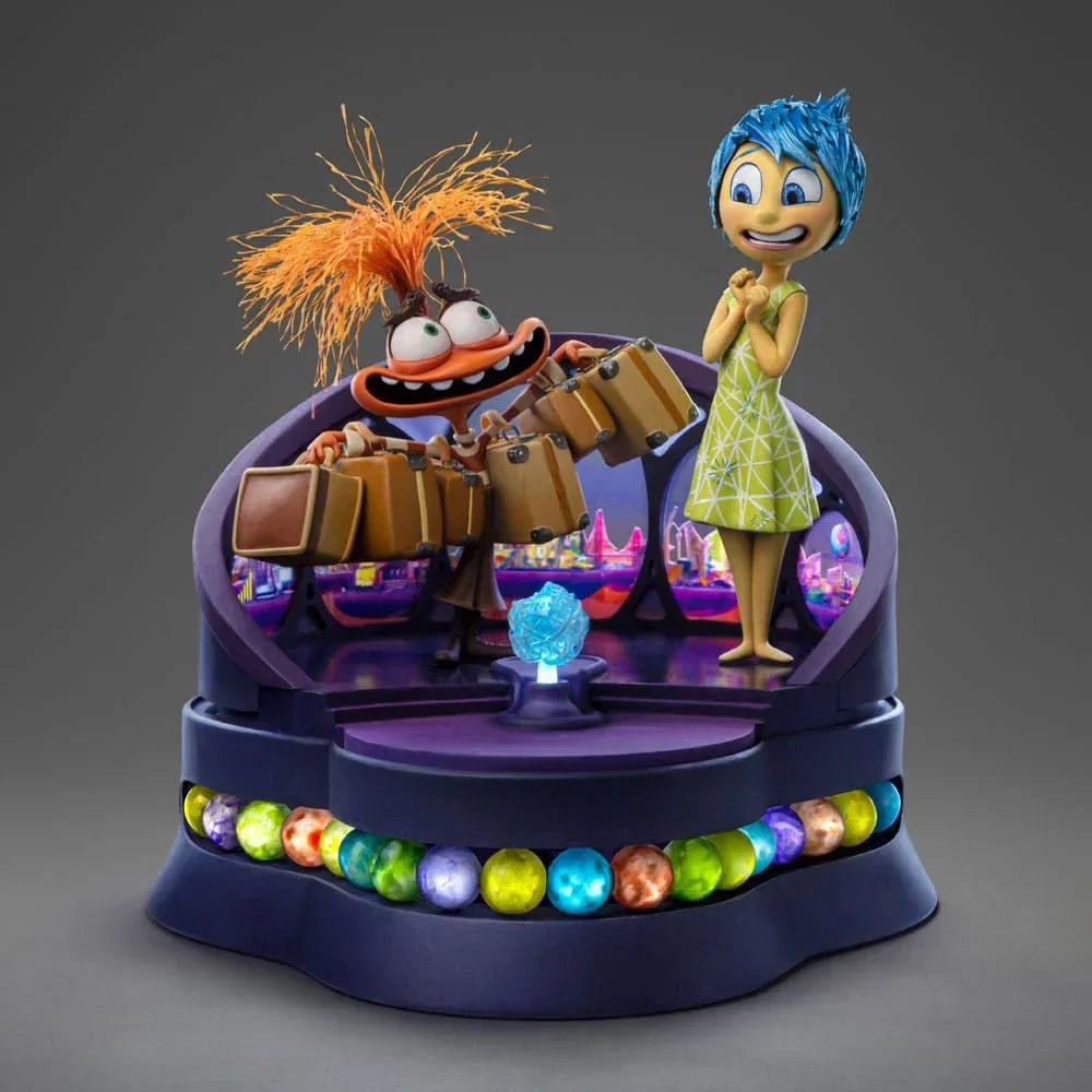 Inside Out 2 Deluxe Art Scale Figur 1/10 Joy and Anxiety 26 cm Iron Studios