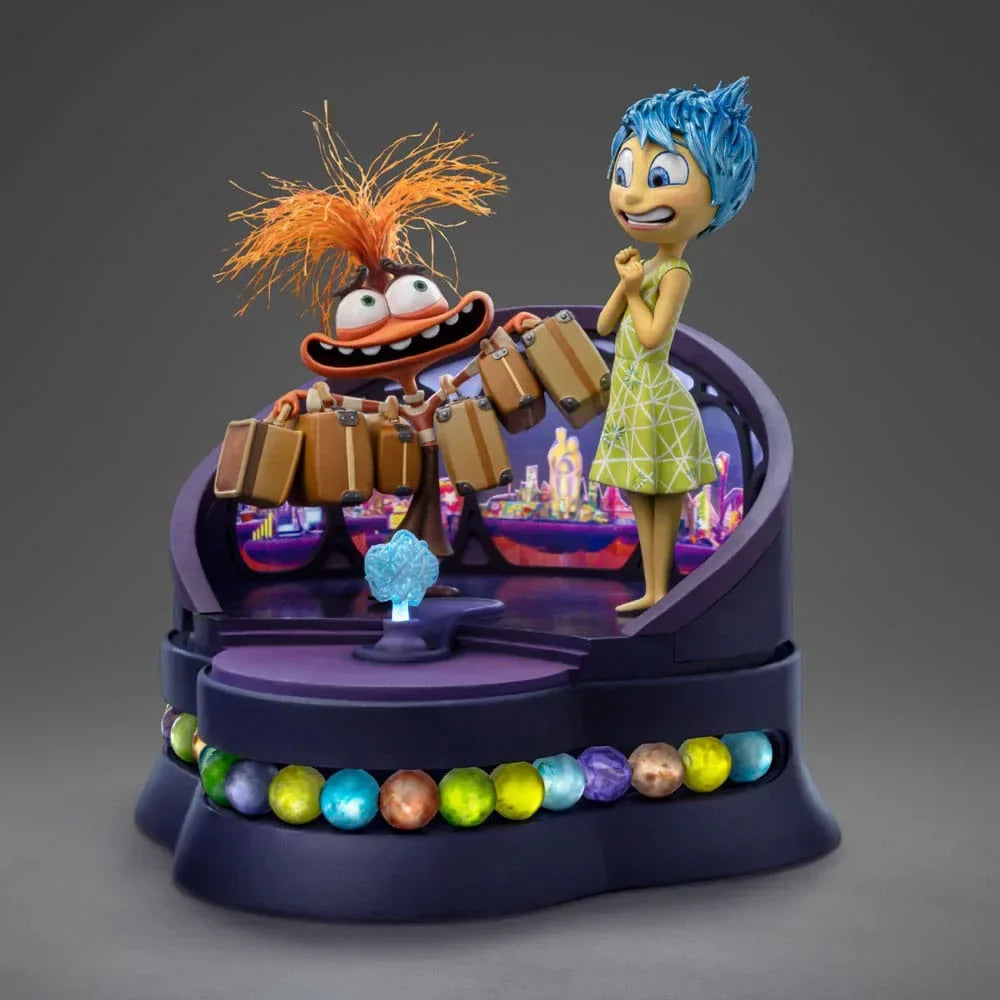 Inside Out 2 Deluxe Art Scale Figur 1/10 Joy and Anxiety 26 cm Iron Studios